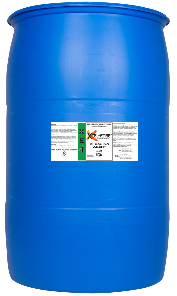 55 Gallon (208L) - Xcel-Edge XE4 Finishing Agent Edgebanding Chemical