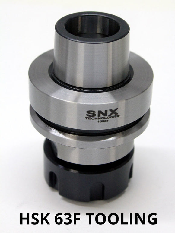 Collet Chuck Holder with Nut - HSK-63F ER32 CNC