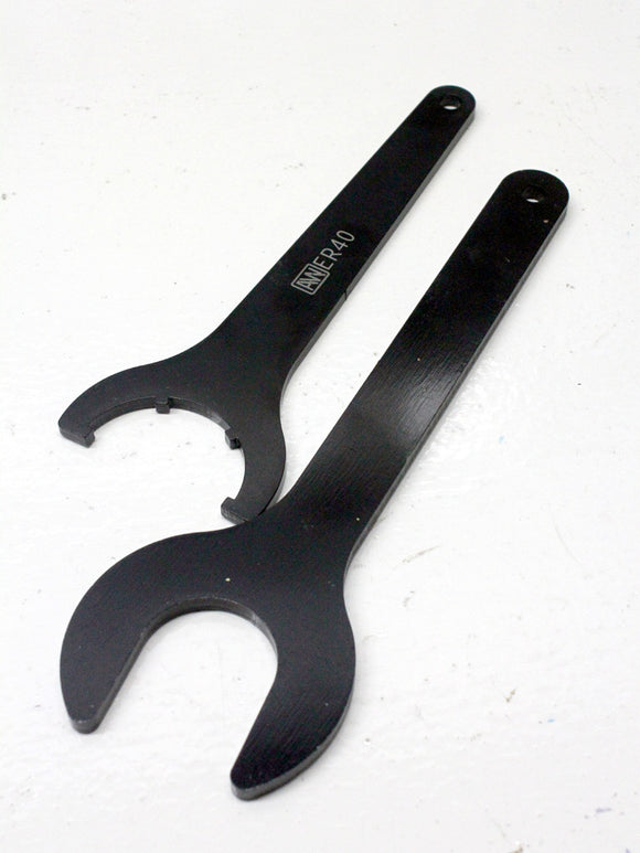 Wrenches - ER-40 Tooling Wrench Set -  for CNC Tooling